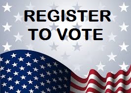 REGISTER TO VOTE INFORMATION LINK (FLAG IMAGE)